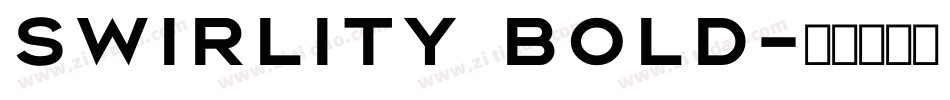 Swirlity Bold字体转换